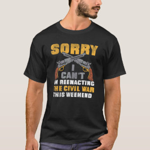 Neueröffnung des amerikanischen Geschichtsreenakto T-Shirt
