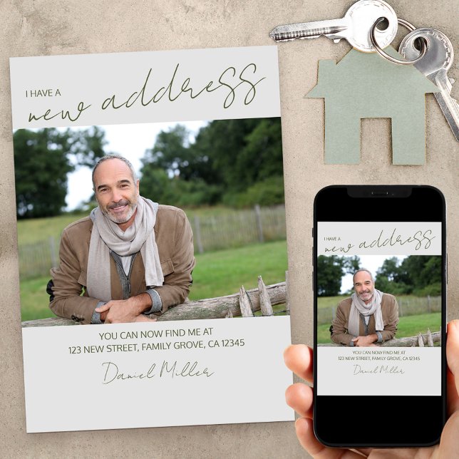 Neues Address-Foto mit Lässigem SkriptVerschieben Ankündigung (Von Creator hochgeladen)