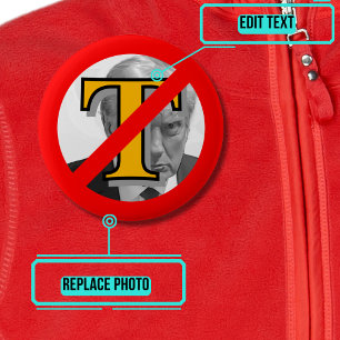 Neues Anti-Trump-Symbol Button