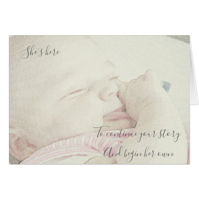 Neues Baby (Vorderseite (Horizontal))