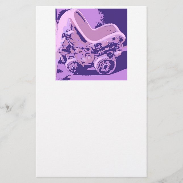 Neues Baby/Ankündigung Briefpapier (Vorderseite)