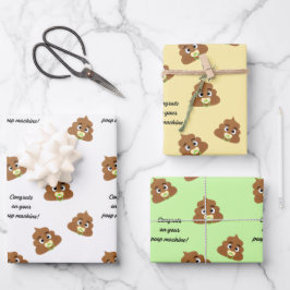 Neues Baby Cheeky Wrapping Paper Set Geschenkpapier Set
