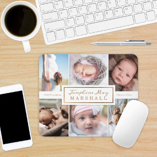 Neues Baby Custom Foto Mousepad