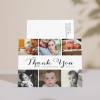 Neues Baby Danke Foto Post Card