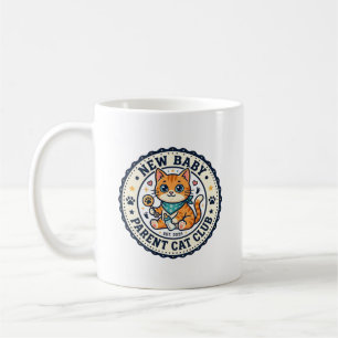 Neues Baby-Eltern-Katze-Katze-Mama-Geschenkidee -  Kaffeetasse