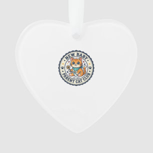 Neues Baby-Eltern-Katze-Katze-Mama-Geschenkidee -  Ornament