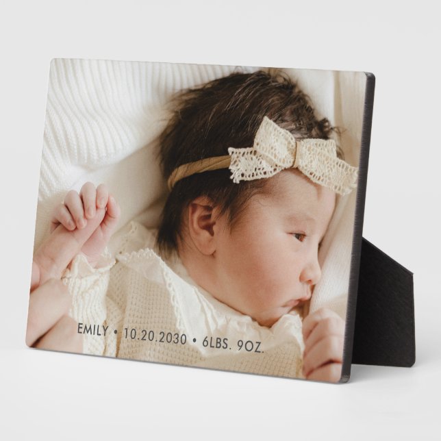 Neues Baby Fotoplatte (Seite)