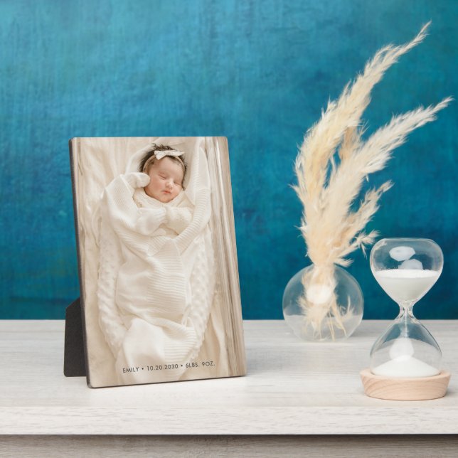 Neues Baby Fotoplatte (Seite)