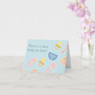 Neues Baby Karte