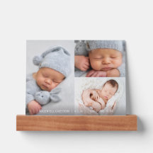 Neues Baby Kinderzimmer Foto Display Collage