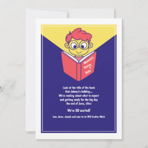 Neues Babybuch Schwangerschaftsankündigung Ankündigung