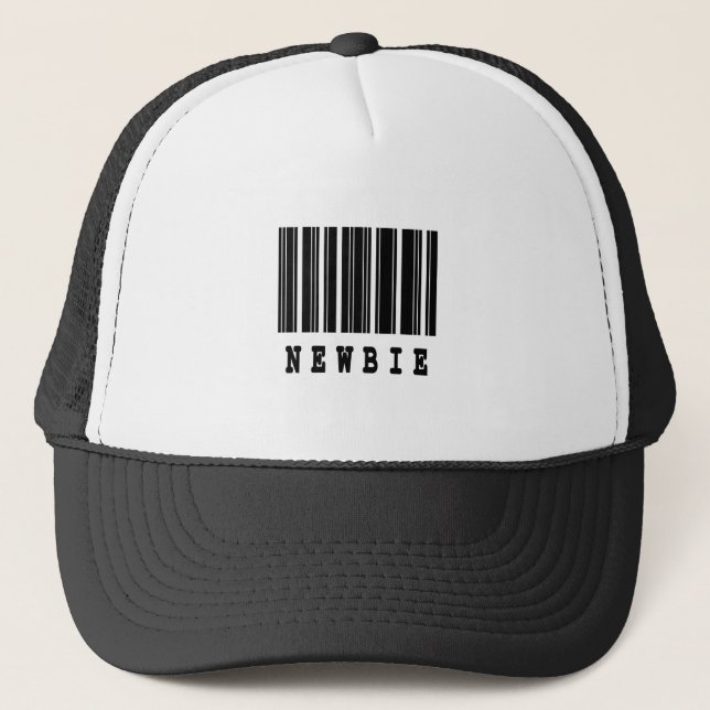 neues Barcode-Design Truckerkappe (Vorderseite)