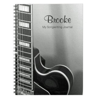 Neues benutzerdefinierbares My Songwriting Journal Notizblock