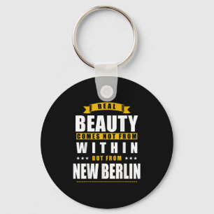 Neues Berlin - Lustiges D Stadt Geschenk  Schlüsselanhänger