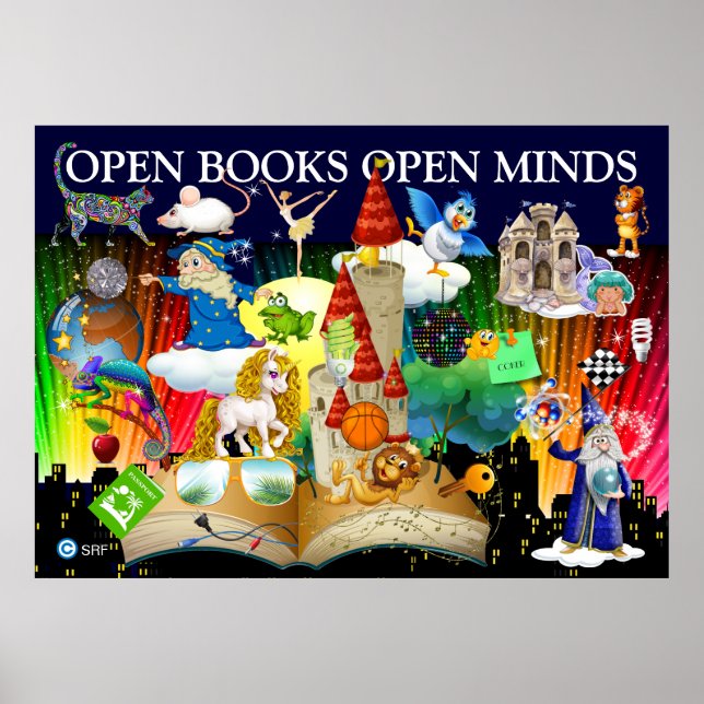 Neues besseres Lehrerlesen - Literaturplakat Poster (Vorne)