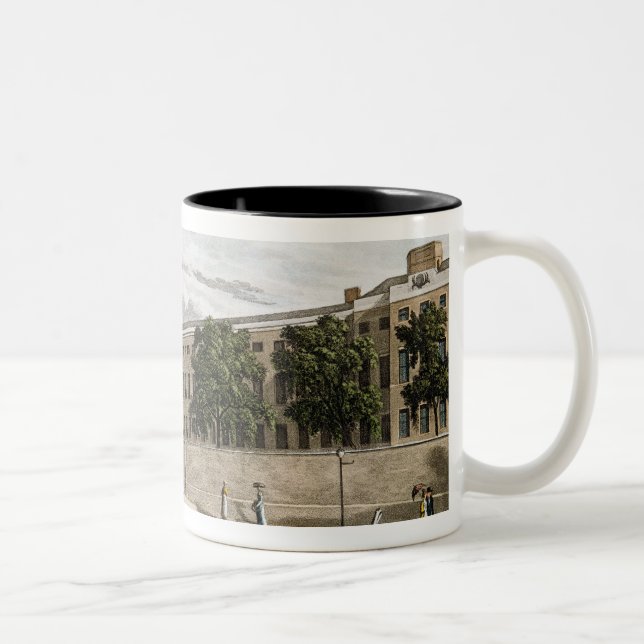 Neues Bethlem Krankenhaus, St George Felder Zweifarbige Tasse (Rechts)