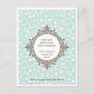 Neues bewegliches Schlüsselannoucement Ankündigung