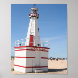 Neues Buffalo Lighthouse Poster