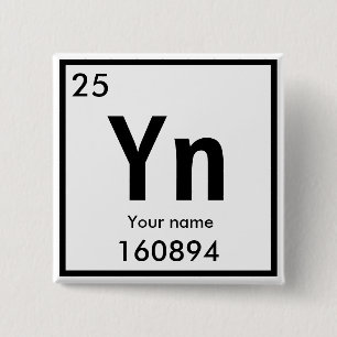 Neues chemisches Element Button