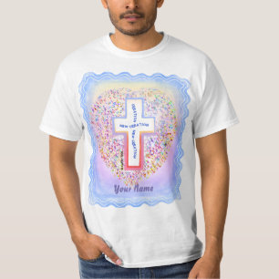 Neues christliches Kreuz-T-Shirt T-Shirt