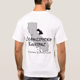 Neues Crawlifornia Kustomz Shirt-Grau T-Shirt