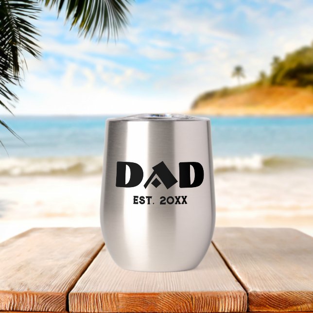 Neues Dad Geschenk Dad gegründet (Strand (gedreht))