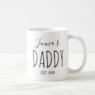 Neues Daddy-Geschenk, Vatertag-Geschenk, Angewohnt Kaffeetasse