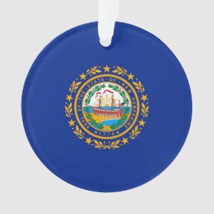 Neues Design der Hampshire State Flag Ornament