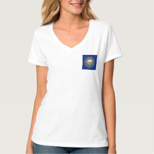 Neues Design der Hampshire State Flag T-Shirt