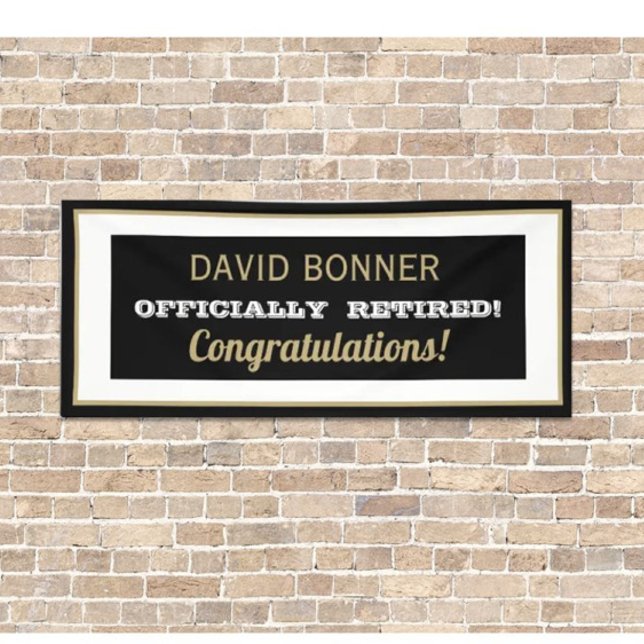 Neues Design!Happy Ruhestand Banner (Von Creator hochgeladen)