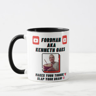 Neues Design "macht die Zunge zum Gehirn"-Tasse Tasse