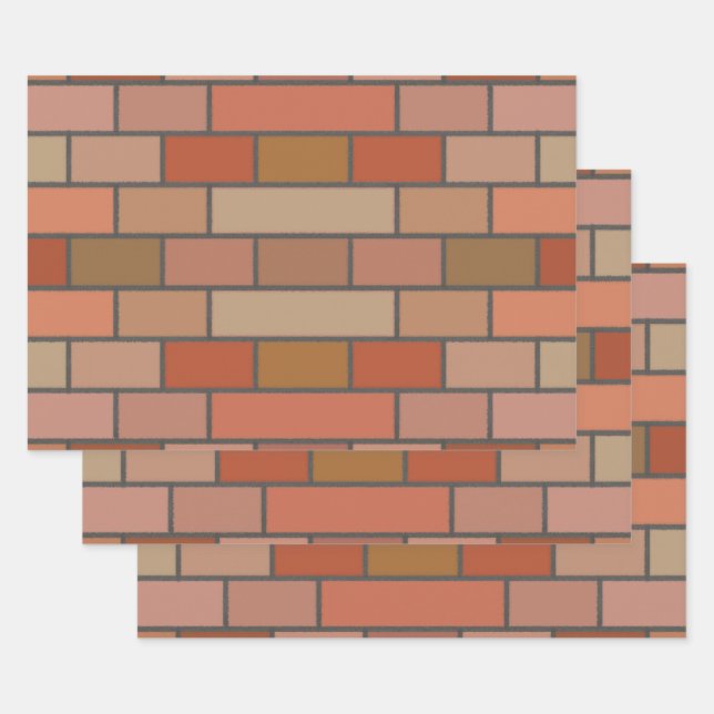 Neues Design-Muster für Brillenwände Geschenkpapier Set (Set)