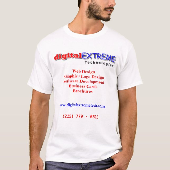 Neues Digital-Emblem T-Shirt (Vorderseite)