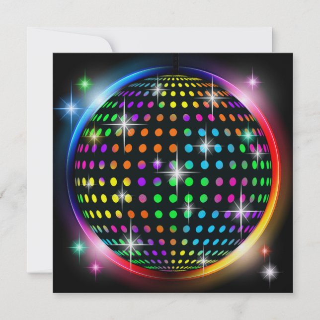 Neues DISCO-Party - SRF Einladung (Vorderseite)