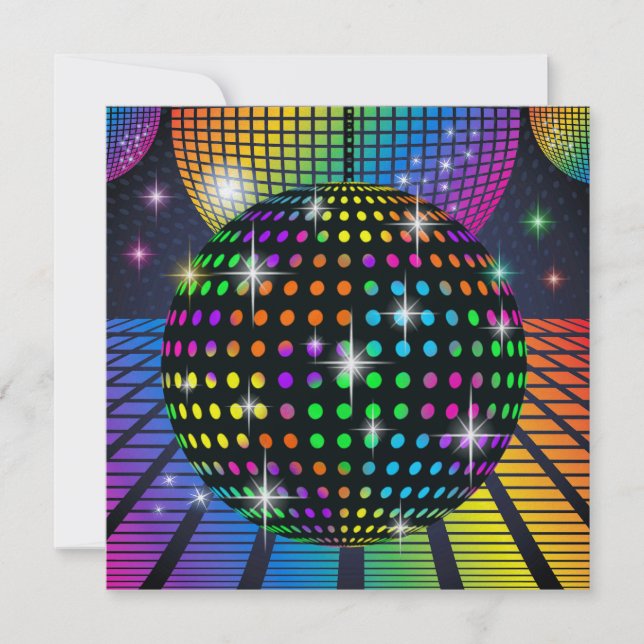 Neues DISCO-Party - SRF Einladung (Vorderseite)