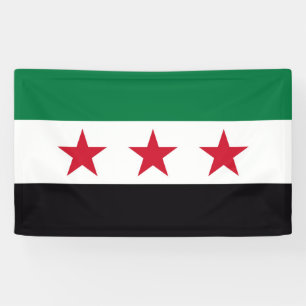 Neues Flaggensymbol in Syrien Banner