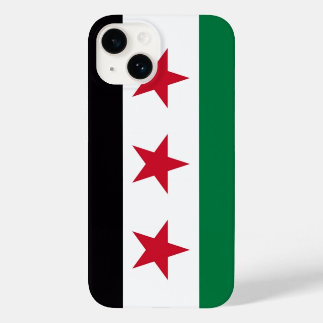 Neues Flaggensymbol in Syrien Case-Mate iPhone Hülle (Rückseite)