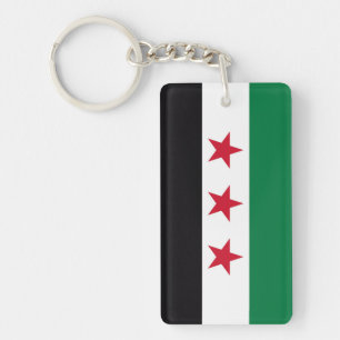 Neues Flaggensymbol in Syrien Schlüsselanhänger