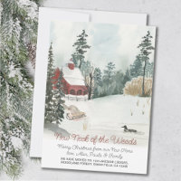 Neues Fleck des traditionellen Woods Holiday Movin