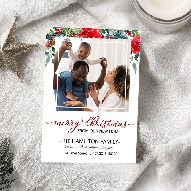 Neues Foto zur Weihnachtsfeier der Zuhause Feiertagskarte (Von Creator hochgeladen)