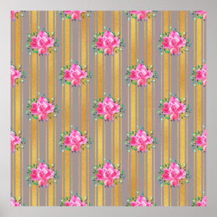 Neues Geschenk für Zuhause Florale Outlet-Abdeckun Poster