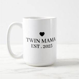 Neues Geschenk für zwei Mamas mit ESt Year, Person Kaffeetasse