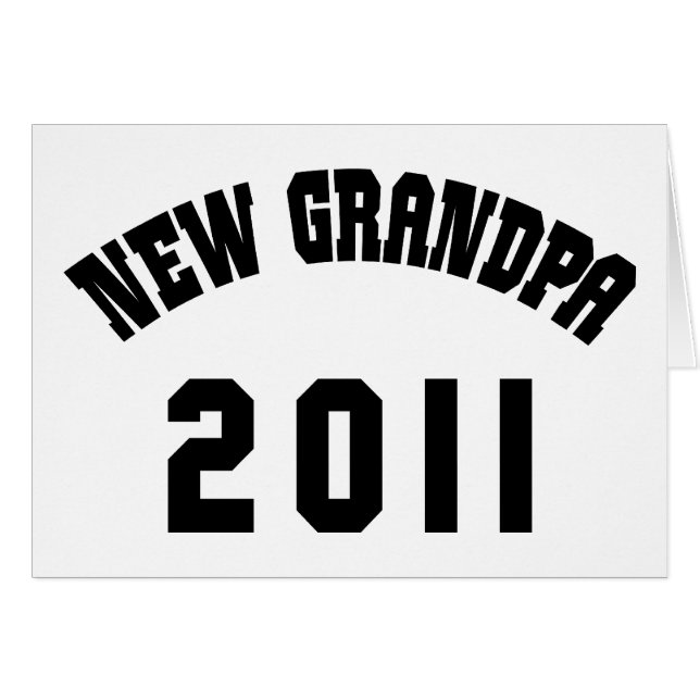Neues Großvater-Shirt 2011 (Vorderseite (Horizontal))