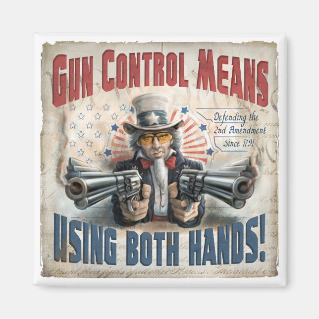 Neues Gun Rights Gear Magnet (Vorne)