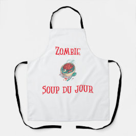 Neues Halloween Zombie Schürze Design für Freunde 