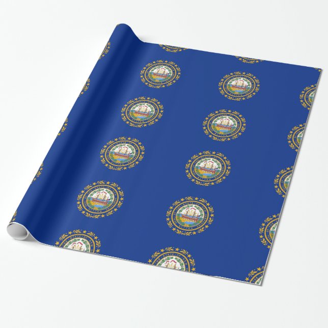Neues Hampshire-Siegel Geschenkpapier (Ungerollt)