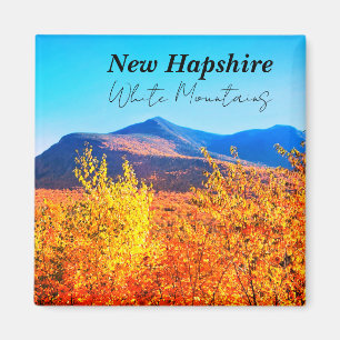 Neues Hampshire White Mountains im Herbst Magnet