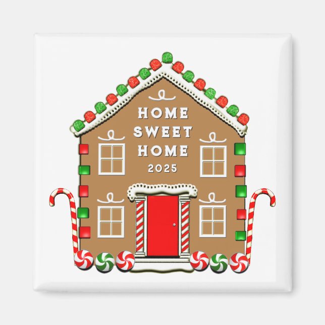 Neues Haus 2025 Magnet (Vorne)