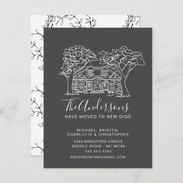 Neues Haus | Ankündigung der Beförderung (Vorne/Hinten)