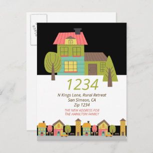 Neues Haus Wir haben die Zuhause Ankündigung